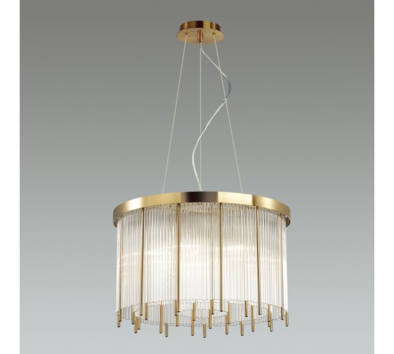 Люстра ODEON LIGHT YORK стекло, E14, 7х40W 4788/7