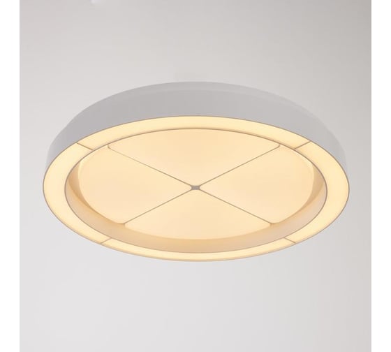 Люстра BayerLux с ПДУ 60406/1 LED 112Вт диммер 3000-6000К белый 50х50х7 см 4942295 1
