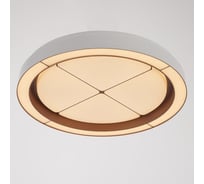 Люстра BayerLux с ПДУ 60408/1 LED 112Вт диммер 3000-6000К кофе 50х50х7 см 4942297