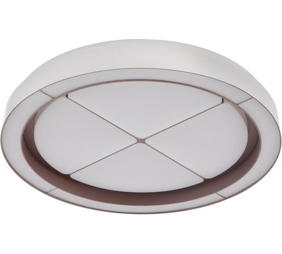 Люстра BayerLux с ПДУ 60408/1 LED 112Вт диммер 3000-6000К кофе 50х50х7 см 4942297