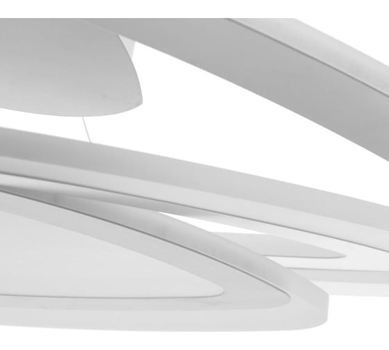 Люстра BayerLux с ПДУ 88008/1 LED 120Вт 3000-6000К диммер белый 54х54х13 см 4941103