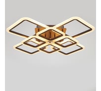 Люстра BayerLux с ПДУ 71168/8 LED 192Вт диммер 3000-6000К кофе 74х74х13,5 см 4934952