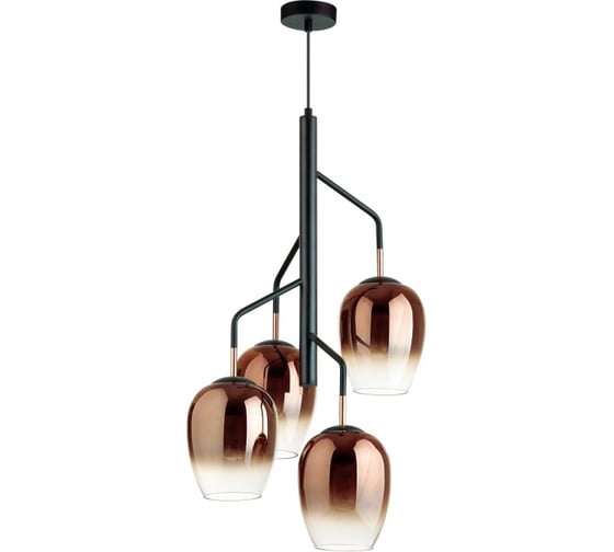 Люстра ODEON LIGHT PALTA стекло, E27, 4х60W 4760/4 1