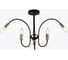 Люстра HIPER 6хE14х40Вт BLACK/GOLD H003-6 1