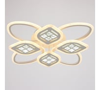 Люстра BayerLux с ПДУ 1162/8WT LED 160Вт 3000-6000К диммер белый 70х70х10 см 5250777