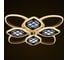 Люстра BayerLux с ПДУ 1162/8WT LED 160Вт 3000-6000К диммер белый 70х70х10 см 5250777 5