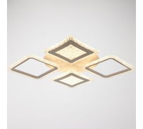 Люстра BayerLux с ПДУ 59118/4WT LED 160Вт 3000-6000К диммер белый 55х55х5 см 5109294