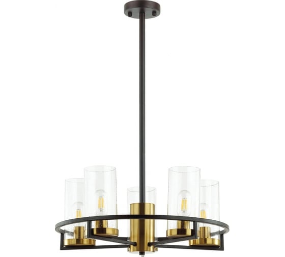 Люстра ODEON LIGHT KAVO стекло, E27, 5х60W 4817/5 1