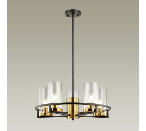 Люстра ODEON LIGHT KAVO стекло, E27, 5х60W 4817/5