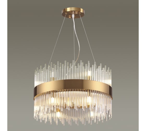 Люстра ODEON LIGHT стекло G9 12*33W FOCCO 4722/12