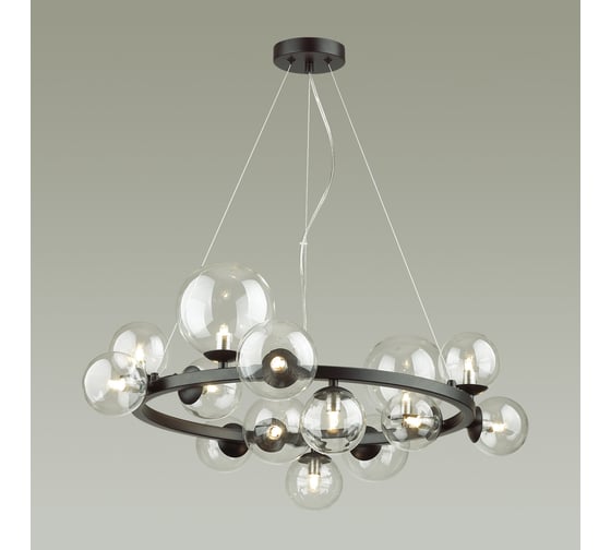 Люстра ODEON LIGHT стекло G9 14*40W TOVI 4818/14