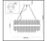 Люстра ODEON LIGHT стекло G9 18*33W FOCCO 4722/18 6