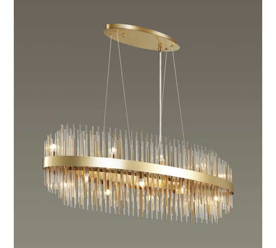 Люстра ODEON LIGHT стекло G9 16*40W IDA 4639/16