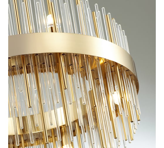 Люстра ODEON LIGHT стекло G9 16*40W IDA 4639/16