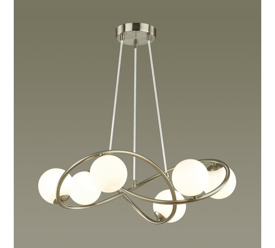Люстра ODEON LIGHT стекло G9 6*40W SLOTA 4807/6