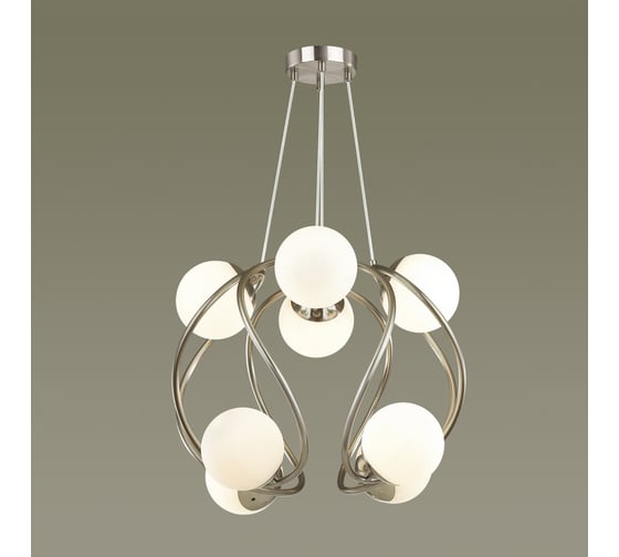 Люстра ODEON LIGHT стекло G9 8*40W SLOTA 4807/8