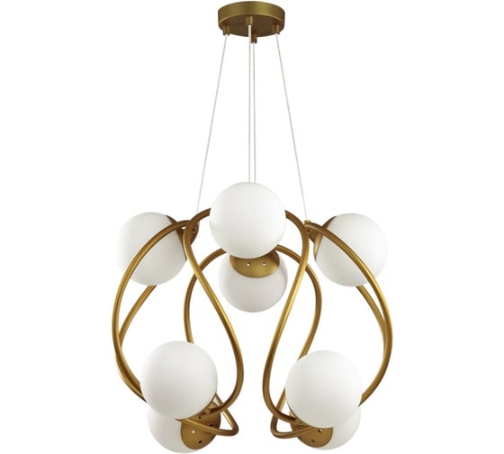 Люстра ODEON LIGHT стекло G9 8*40W SLOTA 4808/8 1