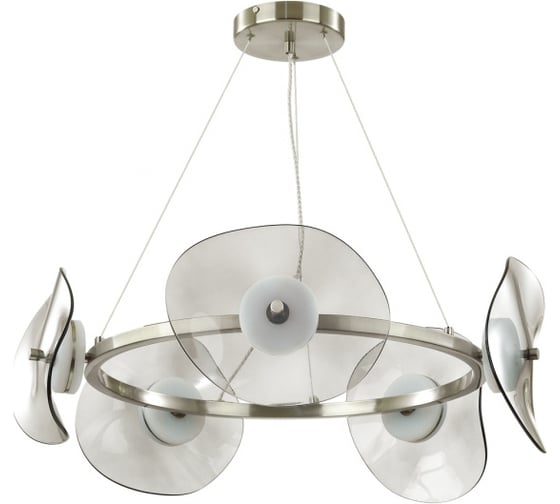 Люстра ODEON LIGHT стекло LED 1*48W FLUENT 4858/48L 1
