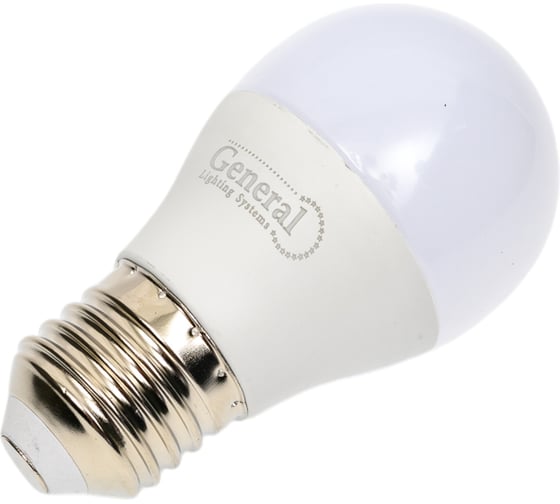 Светодиодная лампа General Lighting Systems General цоколь Е27, мощность 20 Вт, световой поток 1250 Лм, напряжение 200-260В 662356