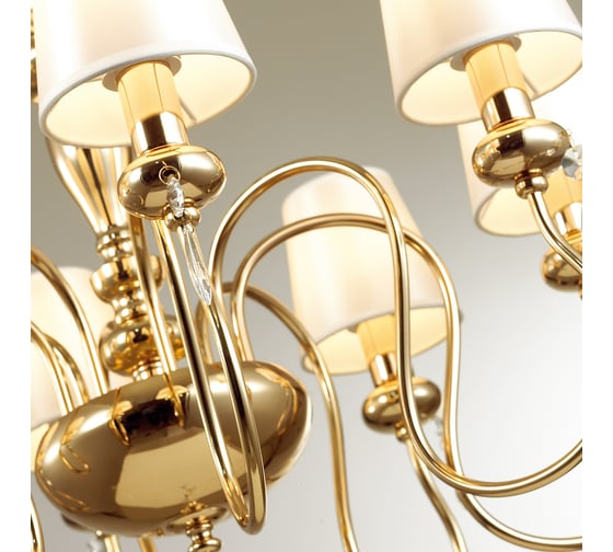 Люстра ODEON LIGHT ткань E14 6*40W MEKI 4723/6