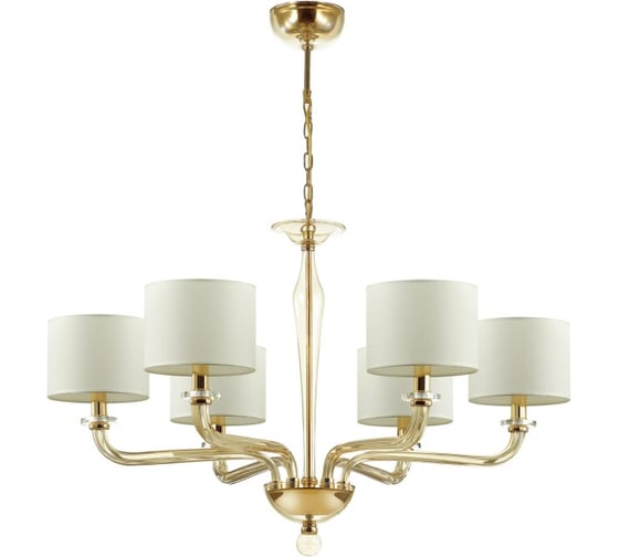 Люстра ODEON LIGHT ткань E14 6*40W VOSTA 4727/6 1