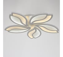 Люстра BayerLux с ПДУ 10037/5WT LED 130Вт 3000-6000К диммер белый 62х62 см 5177781