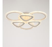Люстра BayerLux с ПДУ 10024/6WT LED 120Вт 3000-6000К диммер белый 55х55 см 5177762