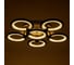 Люстра BayerLux с ПДУ 71103/6BK LED 132Вт 3000-6000К диммер черный 51х51х10 см 5108264 4
