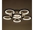 Люстра BayerLux с ПДУ 71103/6BK LED 132Вт 3000-6000К диммер черный 51х51х10 см 5108264 5