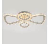 Люстра BayerLux с ПДУ 71101/4WT LED 80Вт 3000-6000К диммер белый 56х46х7 см 5108280