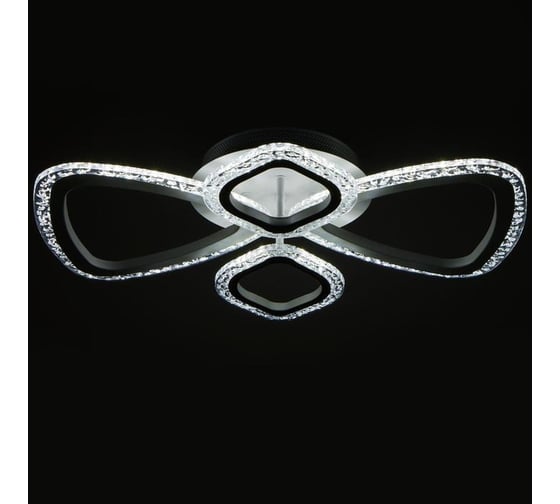 Люстра BayerLux с ПДУ 71101/4WT LED 80Вт 3000-6000К диммер белый 56х46х7 см 5108280
