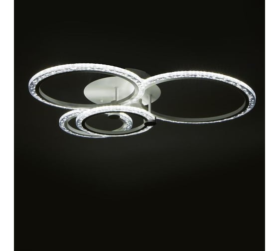 Люстра BayerLux с ПДУ 71182/4 LED 121Вт диммер 3000-6000К белый 62х59х13 см 4934966