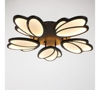 Люстра BayerLux с ПДУ 59133/5BK LED 70+70Вт 3 режима диммер черный 67х67х14 см 5109321