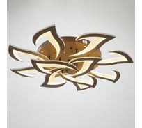 Люстра BayerLux с ПДУ 661334/19 LED 192Вт диммер 3 режима 3000-6000К кофе 87x87x13,5 см 4679492