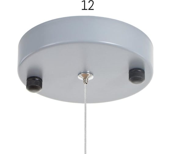 Люстра BayerLux 1066/3GR, E27 60Вт серый 90х20х90 см 5202351