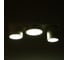 Светильник BayerLux 35431/3 LED 30Вт 3000-6000К белый-золото 35х15х15 см 4941232 5