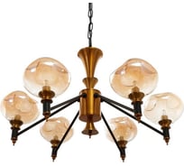 Люстра BayerLux 670807/6 G9 40Вт черный-золото 57х57х84 см 4622225