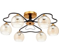 Люстра BayerLux 673112/6, E27 40Вт бронза-черный 66х66х24 см 4624027