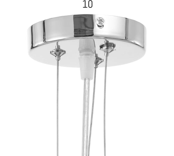 Люстра BayerLux 6591216/5, E27 40Вт хром 80х80х70 см 4691613