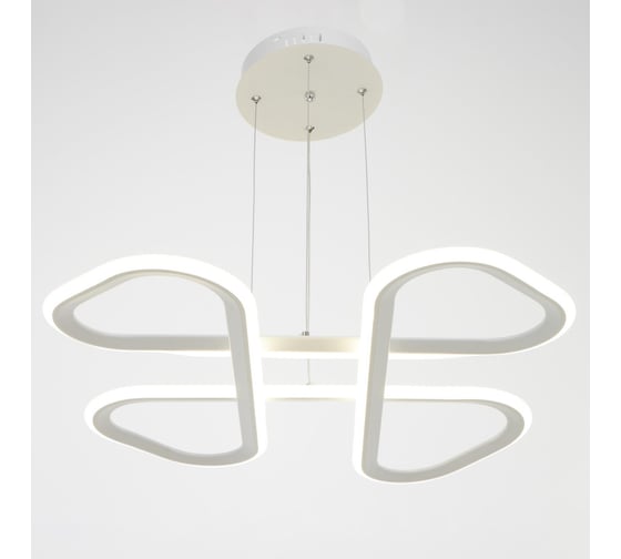 Люстра BayerLux 71011/1 LED 58Вт 4000К белый 56х56х4-104 см 4901171