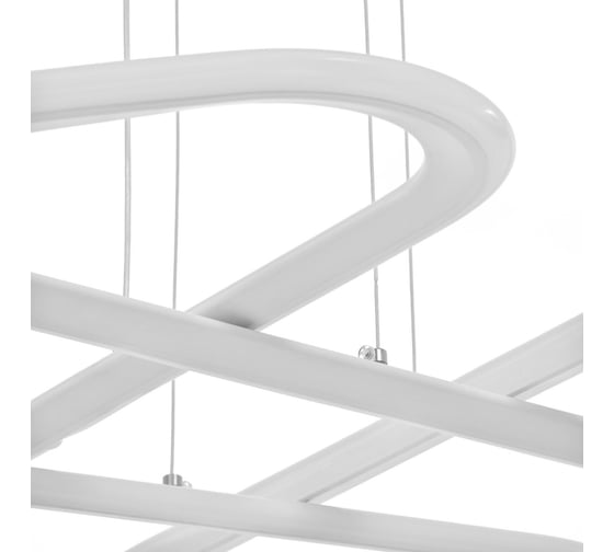 Люстра BayerLux 71011/1 LED 58Вт 4000К белый 56х56х4-104 см 4901171