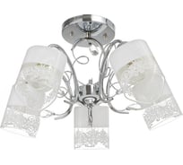 Люстра BayerLux 91274/5, E27 40Вт хром 54х54х25 см 4901093