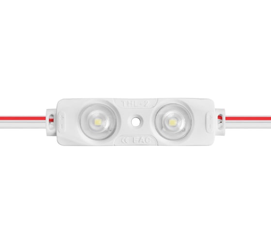 Светодиодный модуль DONLED 200 шт, 0.63Вт, 24В, IP65, 2smd 2835, 110лм, холодный белый, DL-THL-2-24V DL-THL-2-24V-200 1