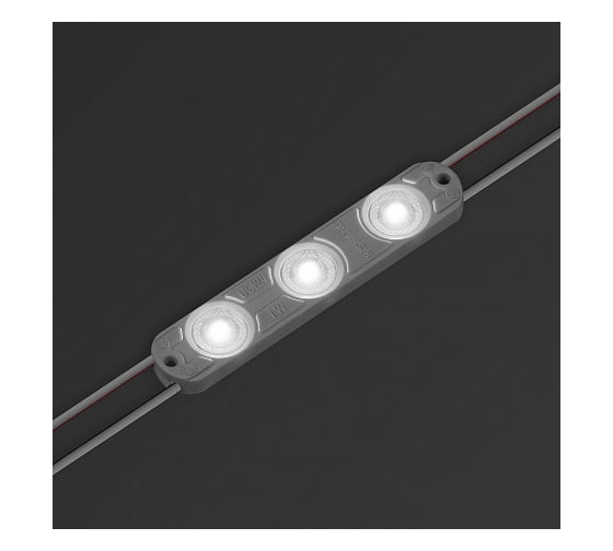 Светодиодный модуль DONLED 200 шт, 1Вт, 12В, IP65, 3smd 2835, 7000K, холодный белый, ML883TA ML883TA-200
