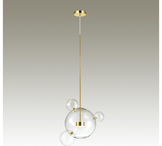 Подвес ODEON LIGHT, металл LED 12W BUBBLES 4640/12LA