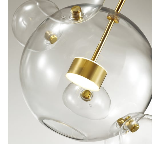 Подвес ODEON LIGHT, металл LED 12W BUBBLES 4640/12LA