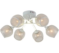 Люстра HIPER 6хE27х60Вт + LED 21Вт WHITE H807-6