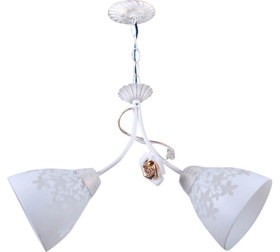 Потолочный светильник HIPER 2хE27х60Вт WHITE GOLD H136-2 1