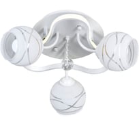 Люстра HIPER 3хE27х60Вт + LED 19Вт WHITE H803-3