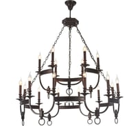 Подвесная люстра Crystal Lux Suerte Brown SP12+6